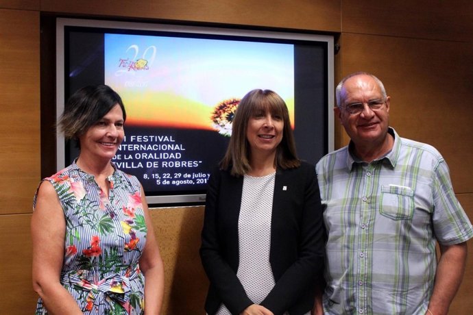 Presentación del XVI Festival Internacional de la Oralidad 'Villa de Robres'
