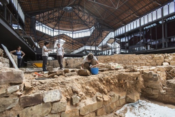 Els visitants podran observar les excavacions des de la balconada