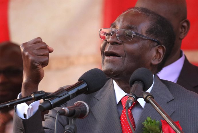Mugabe, presidente de Zimbabue