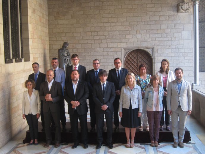 Foto de grup del Govern