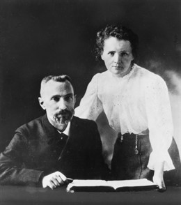 Piere y Marie Curie