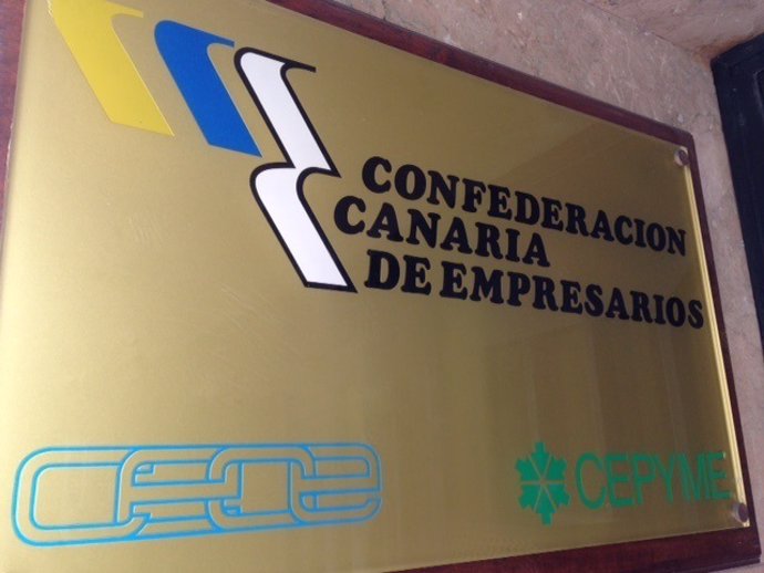Entrada de la sede de la CCE en Las Palmas de Gran Canaria