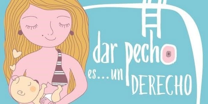 Campaña lactancia materna "Dar el pecho es un derecho"