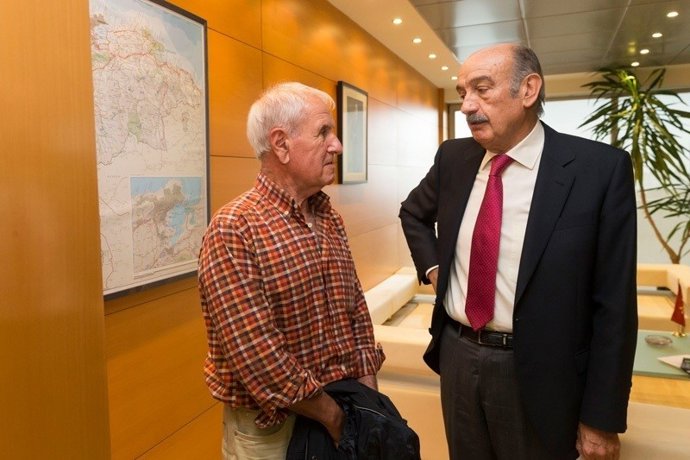 Mazón con alcalde Herrerías