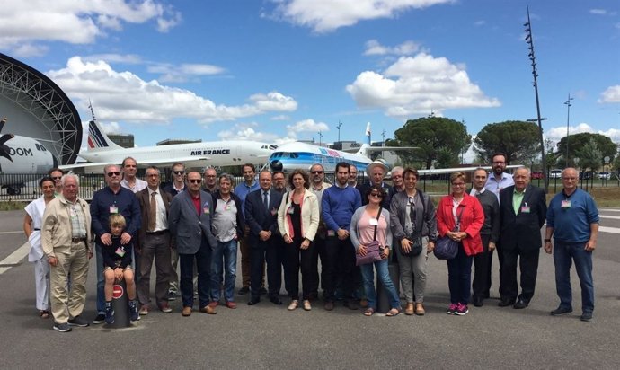 La visita a la fàbrica d'Airbus, en Blagnac 