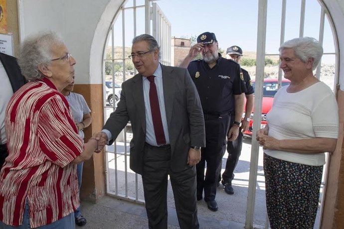 Zoido visita la Caña Real Galiana