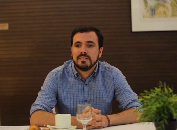 Alberto Garzón, líder de IU