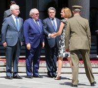 Trillo, entre los exministros de Defensa que han vuelto al Ministerio para conmemorar su 40 aniversario