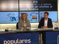 El PP presenta una Proposición de Ley para que el ciclo de Educación Infantil de 0 a 3 sea gratuito y universal 