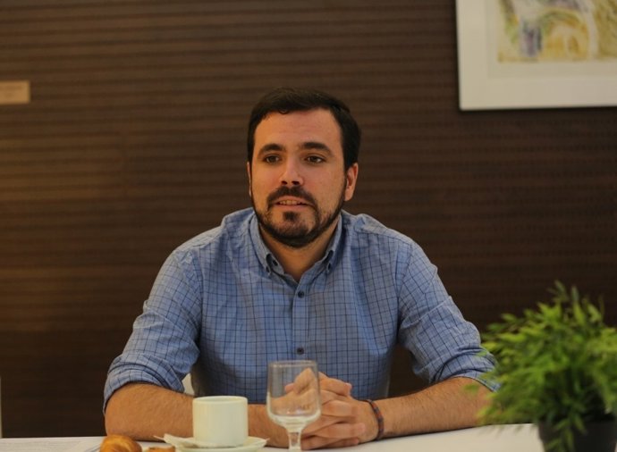 Alberto Garzón, líder de IU