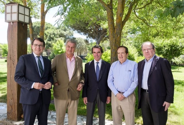 Presidentes y ex presidentes PP Castilla y León y Junta