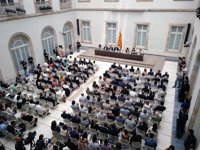 El Parlament proclamará la independencia "inmediatamente" si gana el 'sí' el 1-O, según el proyecto independentista