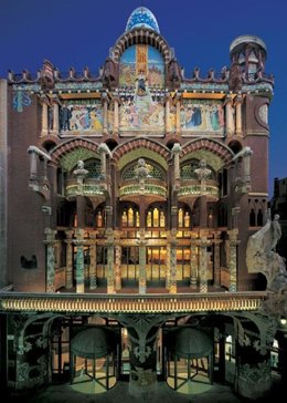 Façana del Palau de la Música Catalana