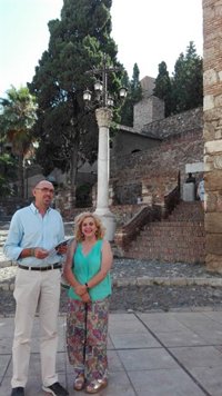 Málaga para la Gente critica que el Ayuntamiento tiene "abandonado" el conjunto monumental Alcazaba-Gibralfaro