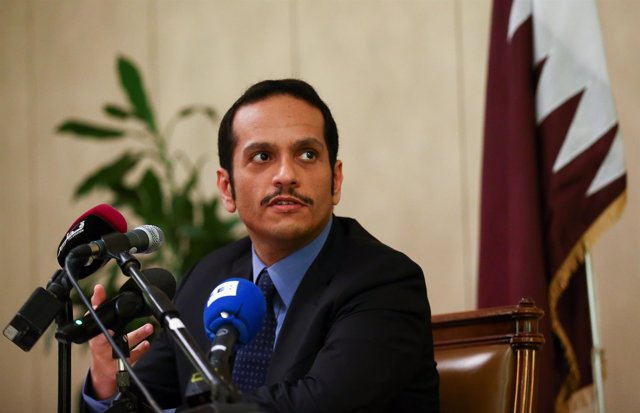 El ministro de Exteriores qatarí, el jeque Mohamed bin Abdulrahman al Thani