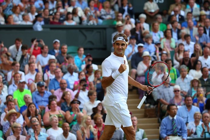 Roger Federer en Wimbledon