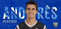 El Málaga anuncia el fichaje de Andrés Prieto para su portería