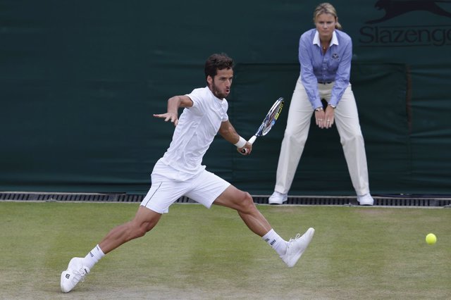 Feliciano López en Wimbledon