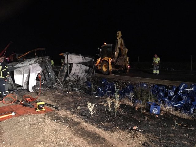 Accidente en la N-301