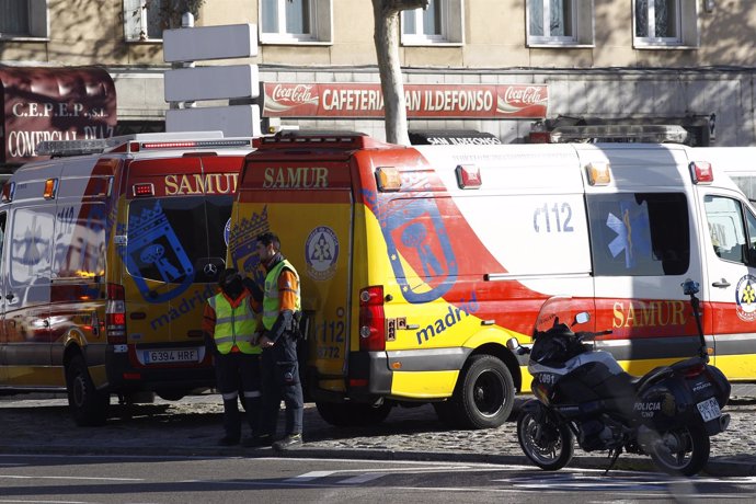 Recursos del Samur en Madrid