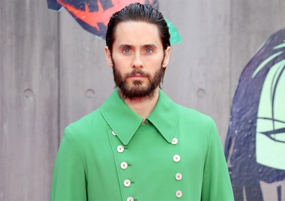 Jared Leto en la presentación de Escuadrón Suicida 