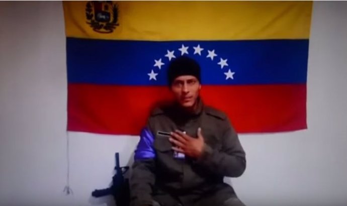 Óscar Pérez, pilot de l'helicòpter que va atacar la seu del TSJ a Caracas