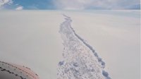 El iceberg gigante Larsen C contendrá 1.155 kilómetros cúbicos de hielo