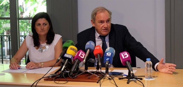 Rueda de prensa del decano del Colegio de Abogados de Baleares