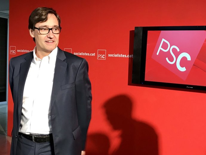 Roda de premsa de S.Illa (PSC) 