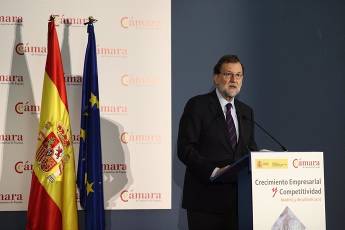 Rajoy inaugura unas jornadas organizadas por la Cámara de Comercio de España