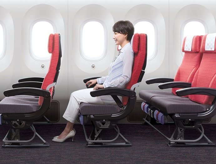 Asiento turista Japan Airlines