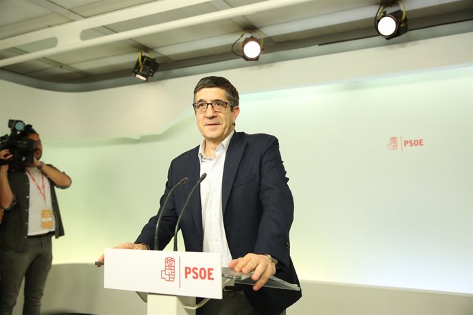 Intervenció de Patxi López després de les primàries del PSOE