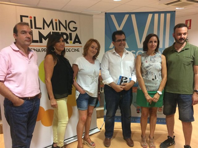 Gracia Querejeta ha compartido la jornada con los alumnos del taller.