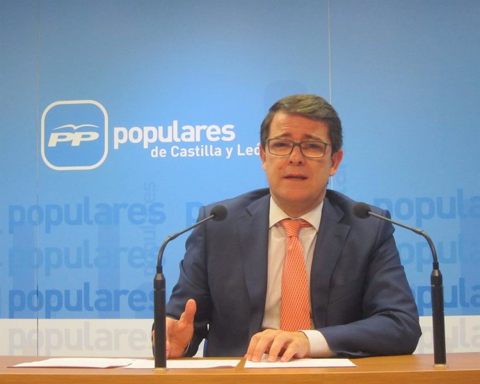 Valladolid. Secretario regional de PP, Alfonso Fernández Mañueco       