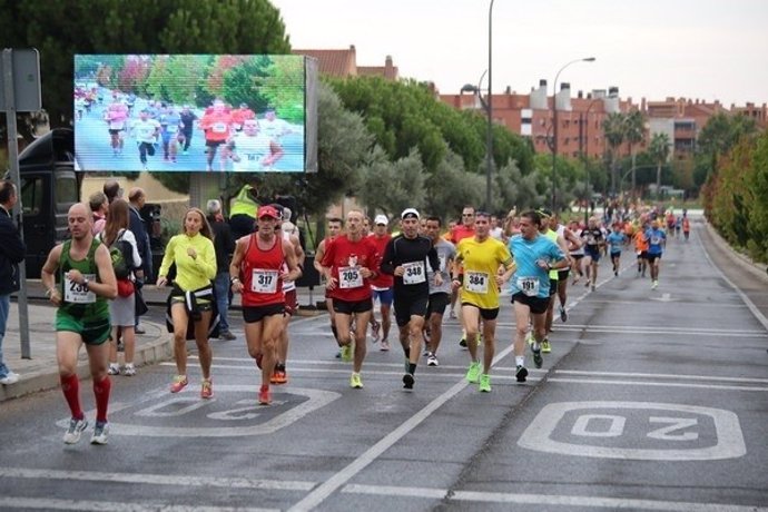 Prueba deportiva en Getafe