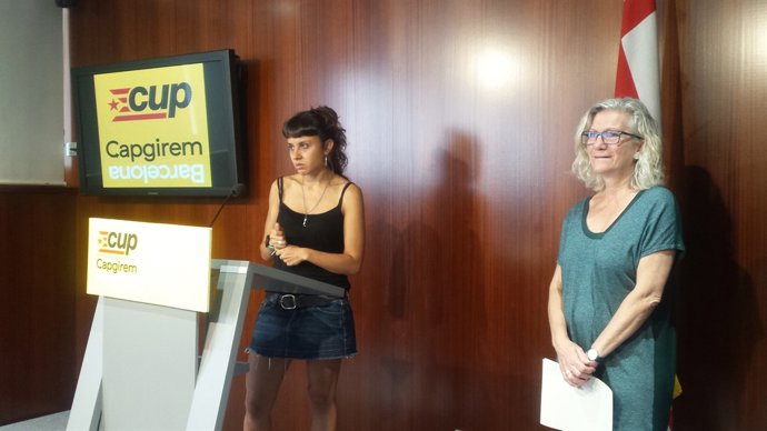 Maria José Lecha i Maria Rovira (CUP)