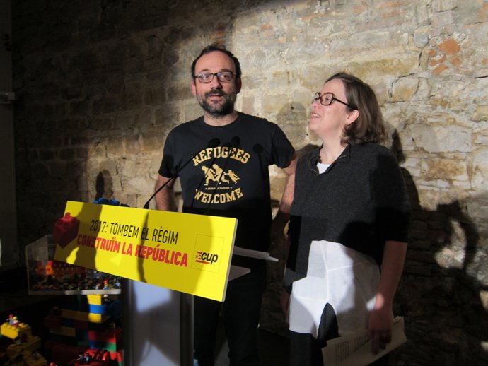 Benet Salellas i Eulàlia Reguant, CUP
