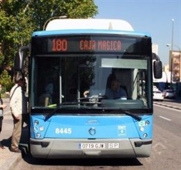 Autobús especial 180 de la EMT a la Caja Mágica