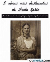 Las 5 obras más destacadas de Frida Kahlo