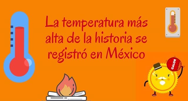 La posible temperatura más alta fue registra en México hace 51 años