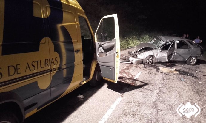 Accidente de tráfico en Campo de Caso