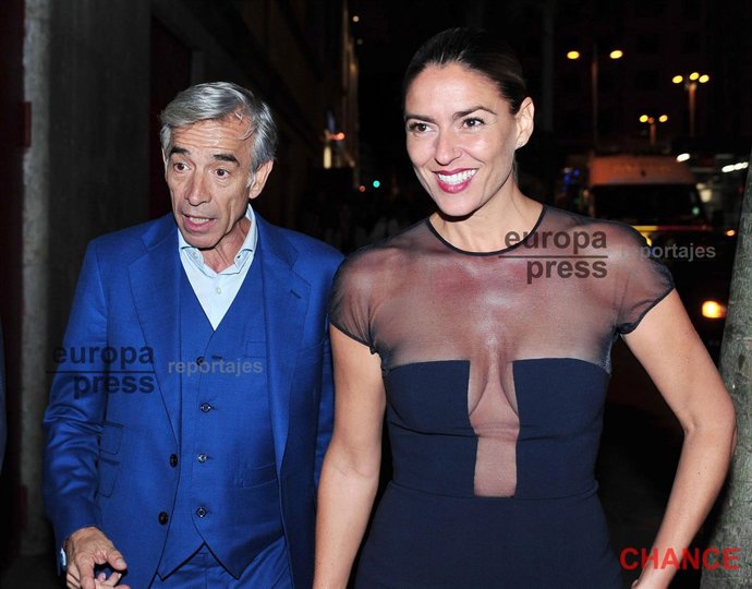 Imanol Arias e Irene Meritxell