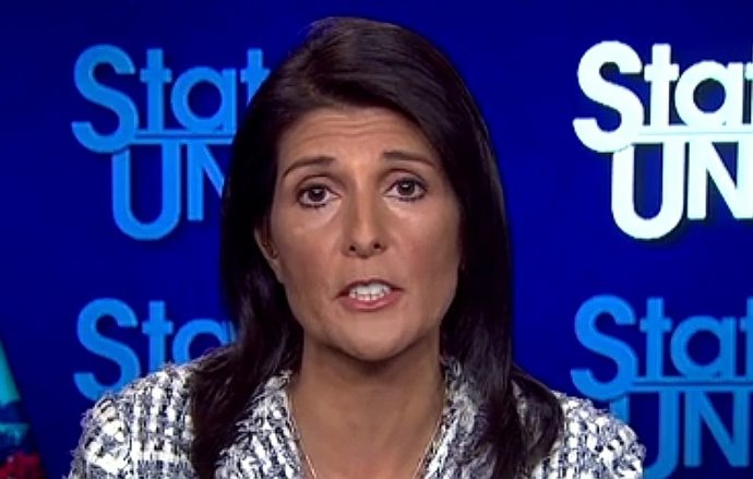 Nikki Haley, ambaixadora dels EUA davant l'ONU