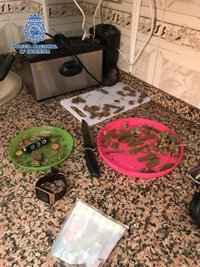 Desarticulado uno de los puntos de venta de hachís y marihuana más activos de Málaga