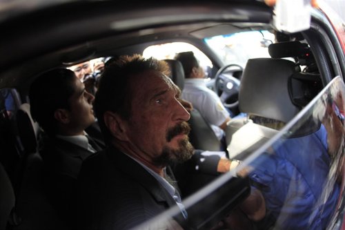 Empresario estadounidense John McAfee