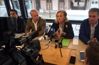 Mercedes Fernández asegura que cuando el PP de Avilés "tenga la casa en orden estará a punto de despegar"