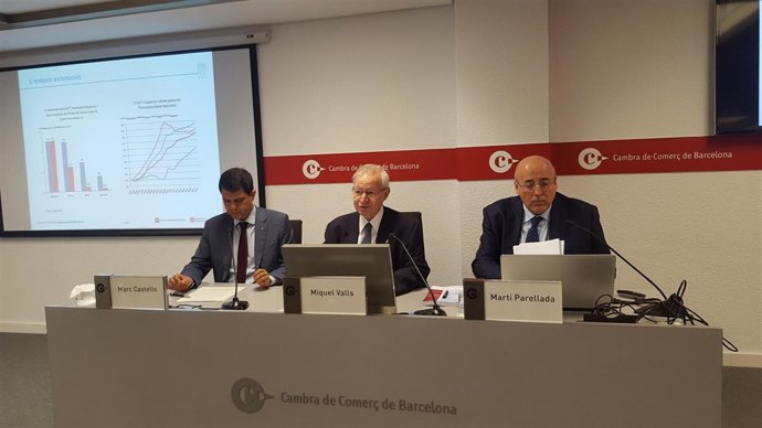 Miquel Valls, Marc Castells y Martí Parellada