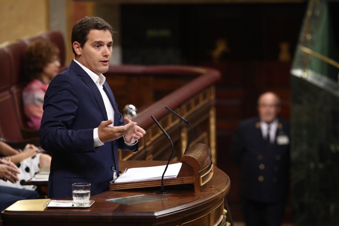 Albert Rivera, a la tribuna 