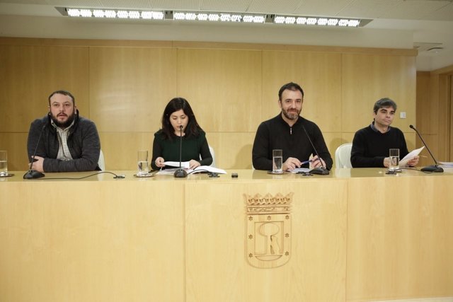 Guillermo Zapata, Rommy Arce, Nacho Murgui y Jorge García Castaño