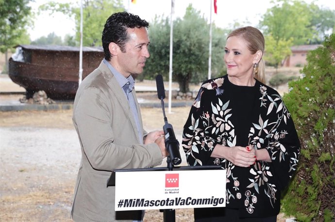 Cifuentes durante un acto